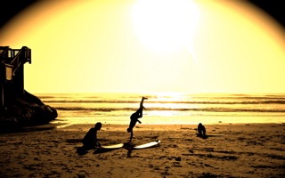 A Pacific sunset. (Rob Colsman)