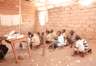 A classroom in Bubanza, Burundi. (Communities of Hope)