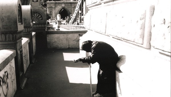 Taken on a bridge in Hungary. What will our response be to the needs of others? (Brian Stumpe)