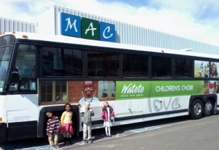 Watoto traveling bus