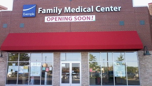 The front signage of a new Family Medical Center in Broomfield, Colo. (Marrton Dormish)