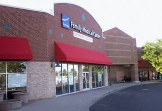 The facade of a soon-to-open family medical center in Broomfield, Colo. (Marrton Dormish)