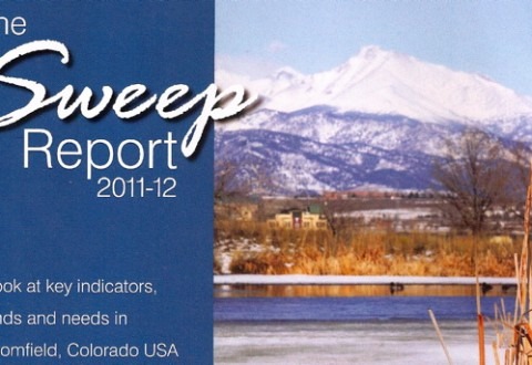 The Sweep Report by Marrton Dormish, with Karen Smith. (Cover design by Laura Vincent, BOSS Printing. Cover photo by David R. Jennings, Broomfield Enterprise.)